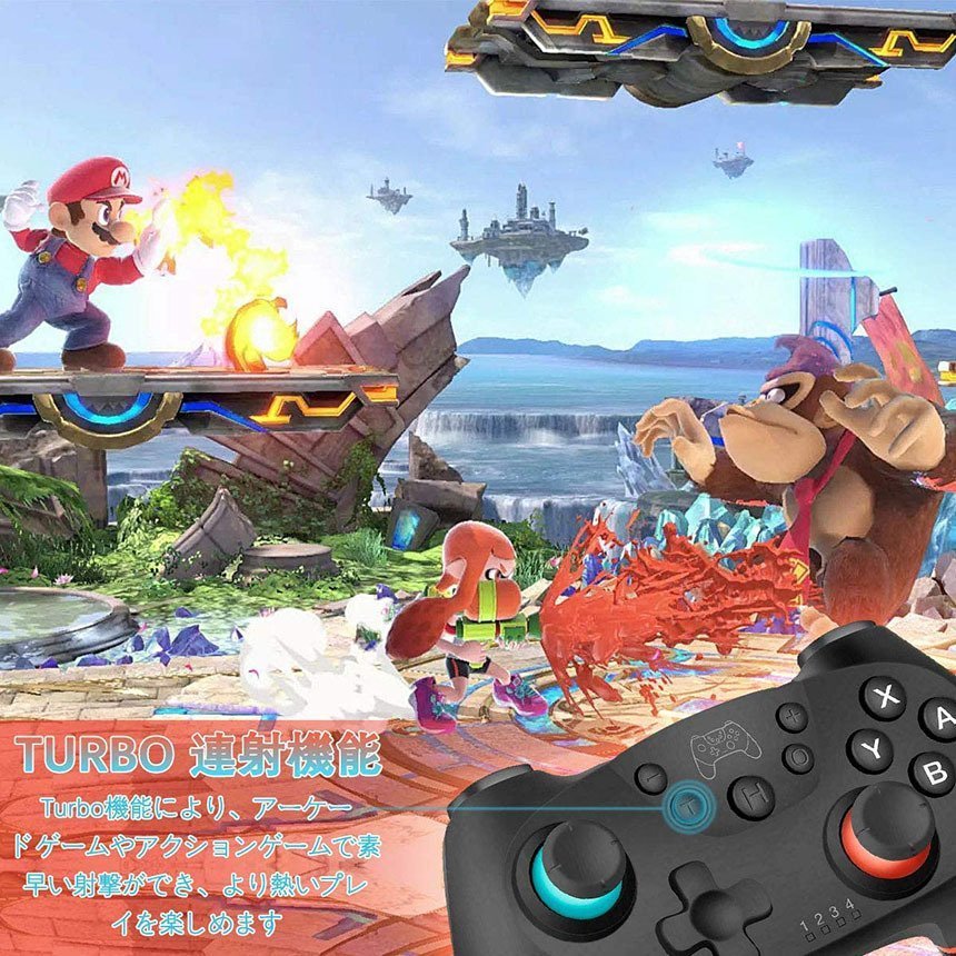 Switch コントローラー 2台セットスイッチ ワイヤレス プロコン Switch コントローラー 2台セットスイッチ ワイヤレス プロコン