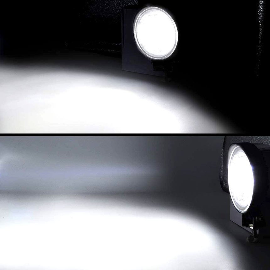 作業灯 ワークライト 4個セット72W LED デッキライト LED投光器 72w