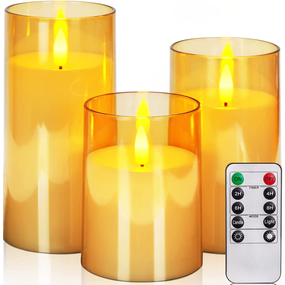 LEDキャンドルライト キャンドルライト テーブルライト 3点セット