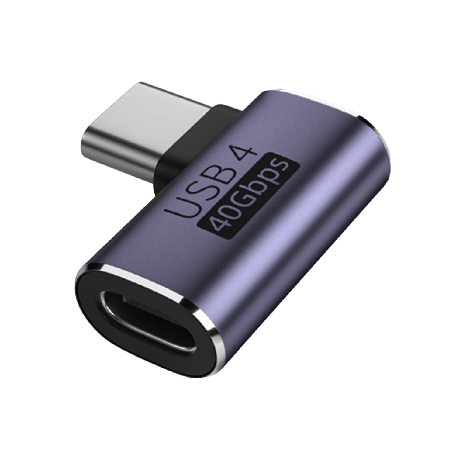 USB4.0 Type C アダプター 4種類 ストレート L字 L型 延長 接続 オス メス USB-C PD 100W/5A 急速充電 40Gbp｜mirai22｜02