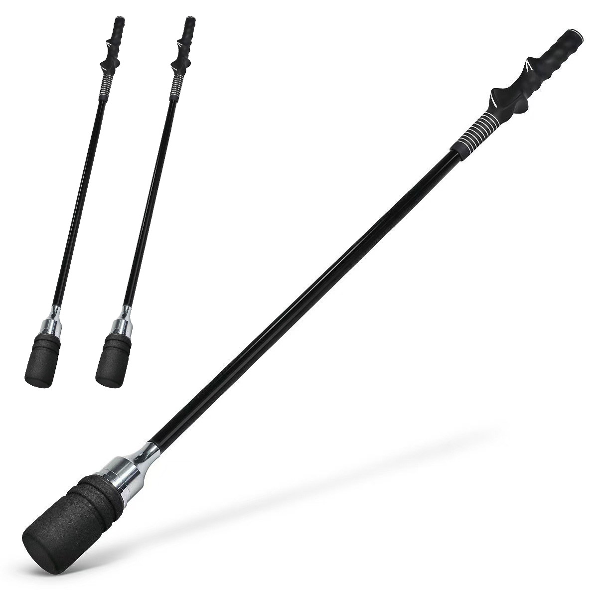 ゴルフ スイング練習器具 2本セット 2個セット ゴルフ スイング練習器 スイングトレーナー 右利き用 練習用