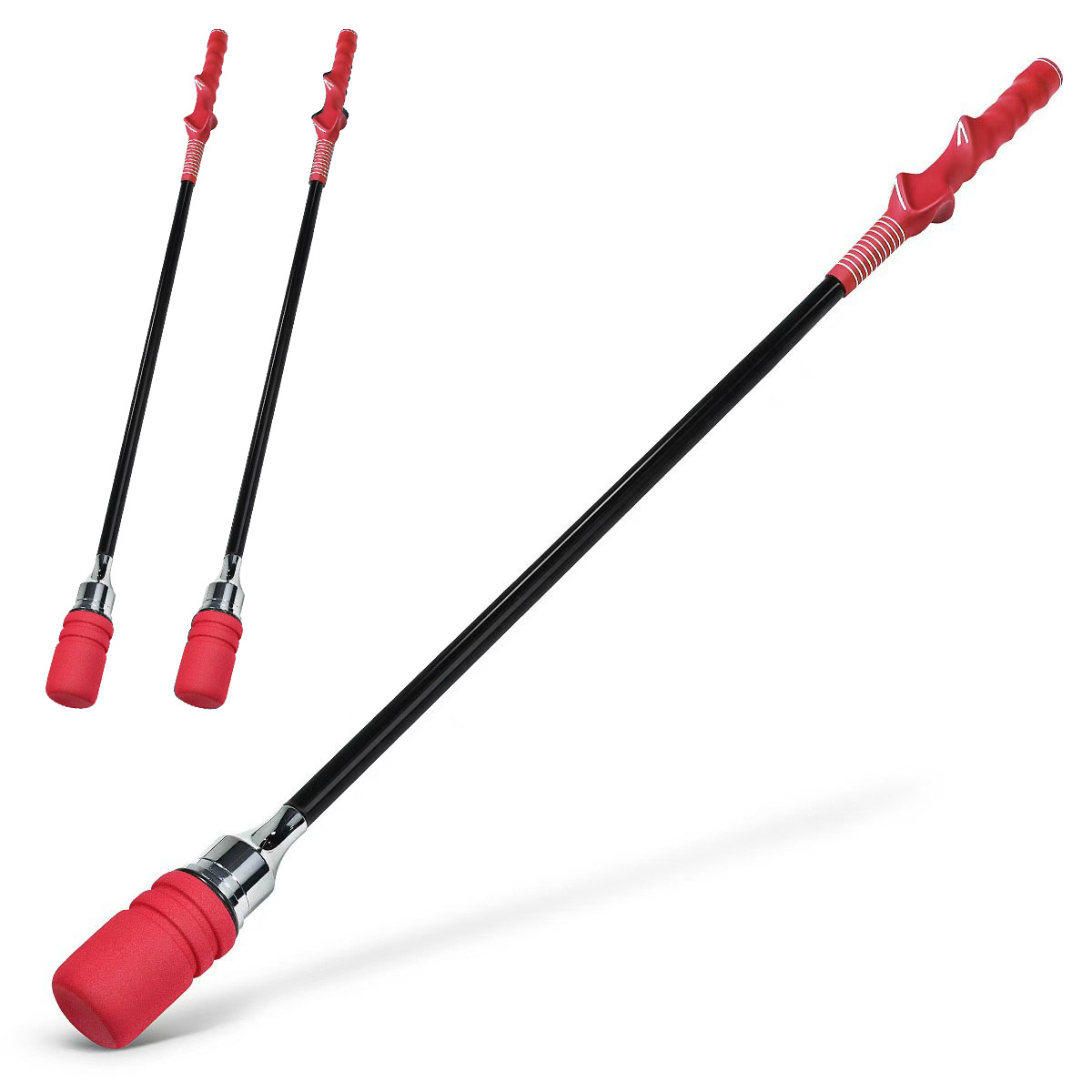 2個セット ゴルフ スイング練習器 スイングトレーナー 右利き用 練習用
