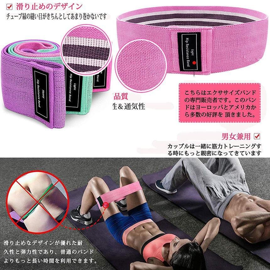 エクササイズバンド 強度別3本セット トレーニングチューブ トレーニングバンド 筋トレチューブ ゴムバンド フィットネスバンド 収納袋 プロガイド付き  送料無料 : b12-34a : 未来ネット - 通販 - Yahoo!ショッピング