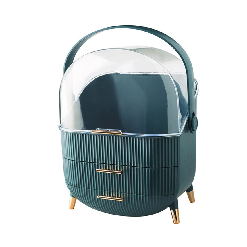 コスメボックス メイクボックス 持ち運び 透明 化粧品 収納ボックス