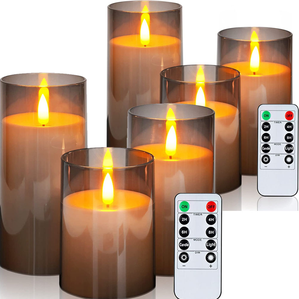 LEDキャンドルライト キャンドルライト テーブルライト 6点セット