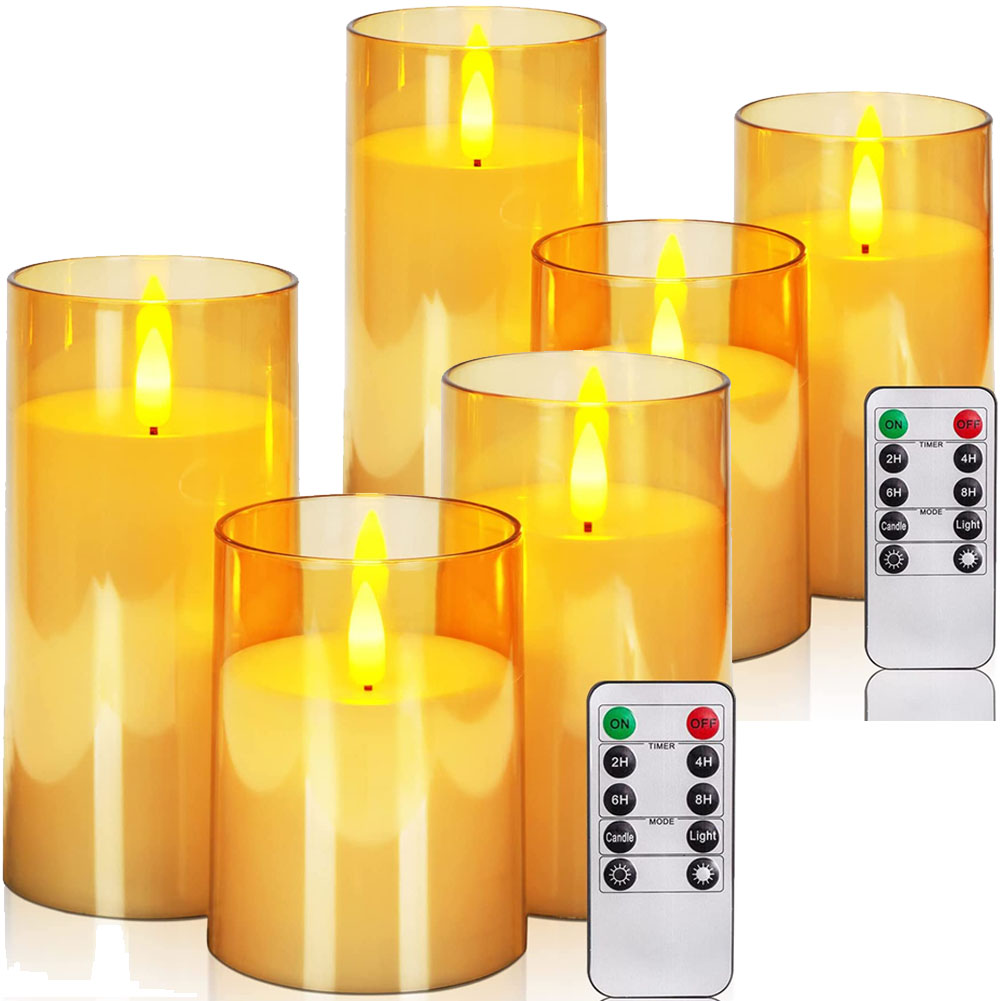 LEDキャンドルライト キャンドルライト テーブルライト 6点セット