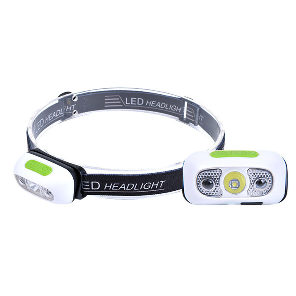 ヘッドライト ledヘッドライト 充電式 USB ヘッドランプ 角度調整可 4 