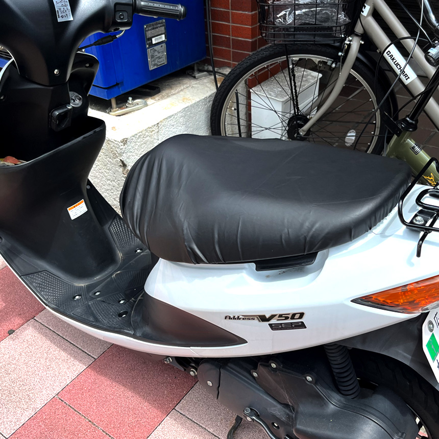 バイク シートカバー 原付 スクーター 汎用 防水 保護 日焼け 破れ 張り替え