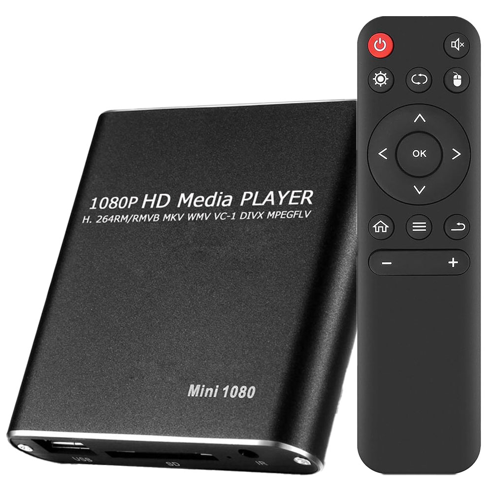 爆買 メディアプレーヤー デジタル 極小型 映像 再生機器 マルチ