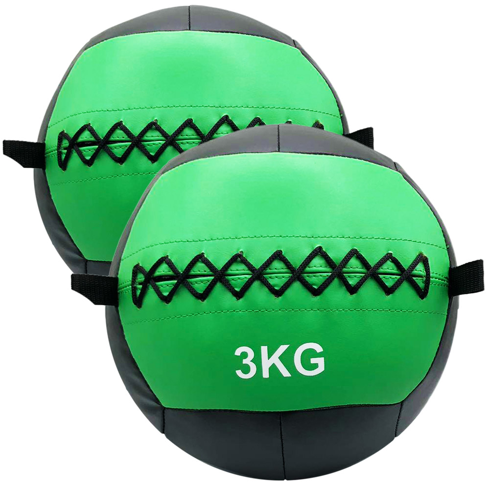 爆買 メディシンボール ウォールボール 2個セット ソフト 3kg 4kg 5kg 6kg 7kg トレーニング ボール ウエイトボール 体の画像