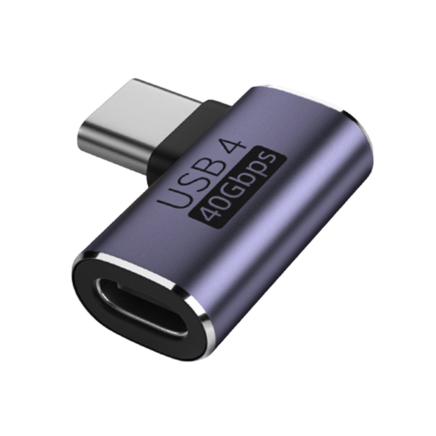 USB4.0 Type C アダプター 4種類 ストレート L字 L型 延長 接続 オス メス USB-C PD 100W/5A 急速充電 40Gbp｜mirainet｜02