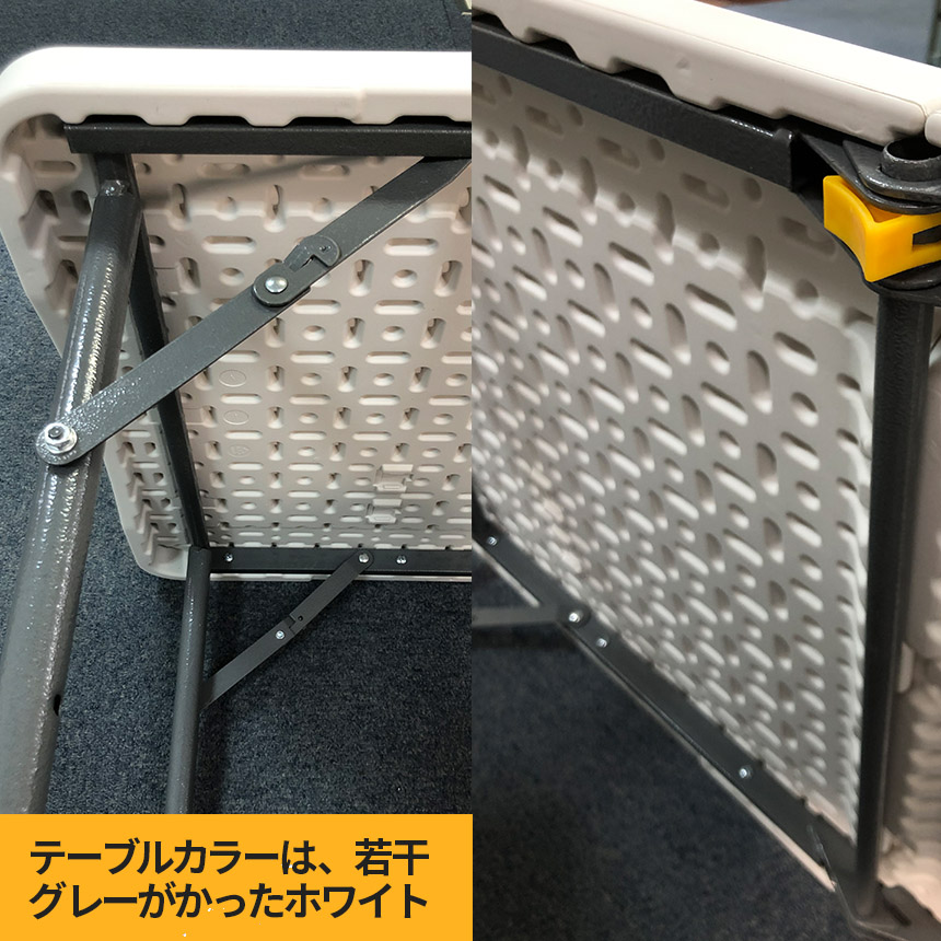 ワークテーブル 作業台 4台セット 作業テーブル 高さ3段階 折りたたみ