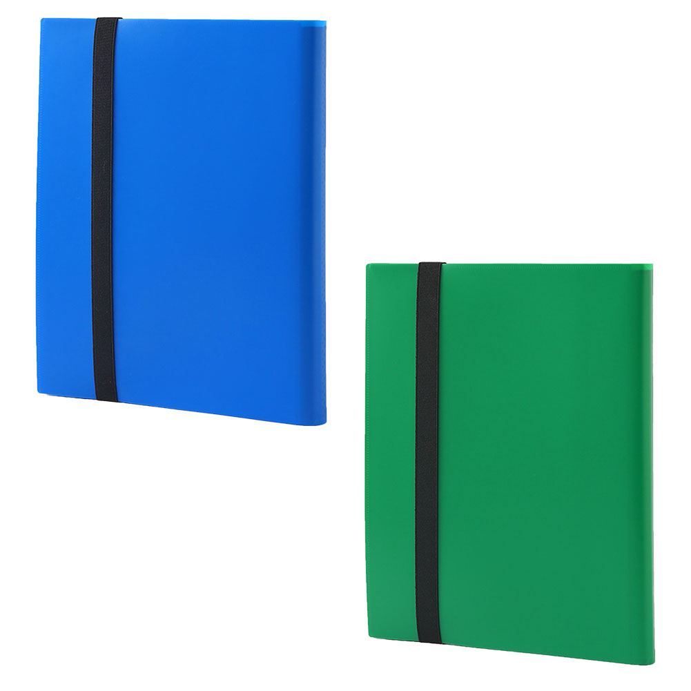 黄色(2冊)×黒色(2冊) 【トレーディングカード高級ファイル】 黄色(2冊)×黒色(2冊) 【トレーディングカード高級ファイル