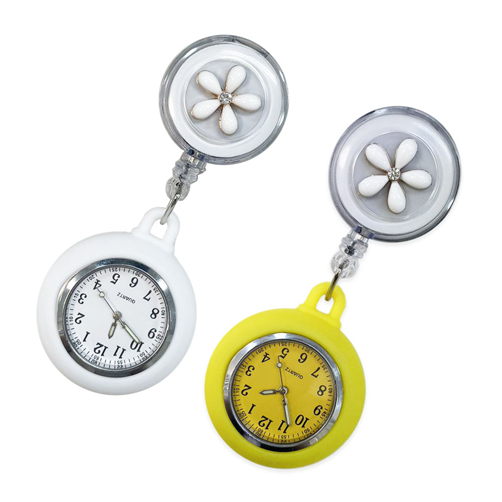 爆買 懐中時計 看護師 ナース 2個セット 時計 ウォッチ 逆さ 反転 文字