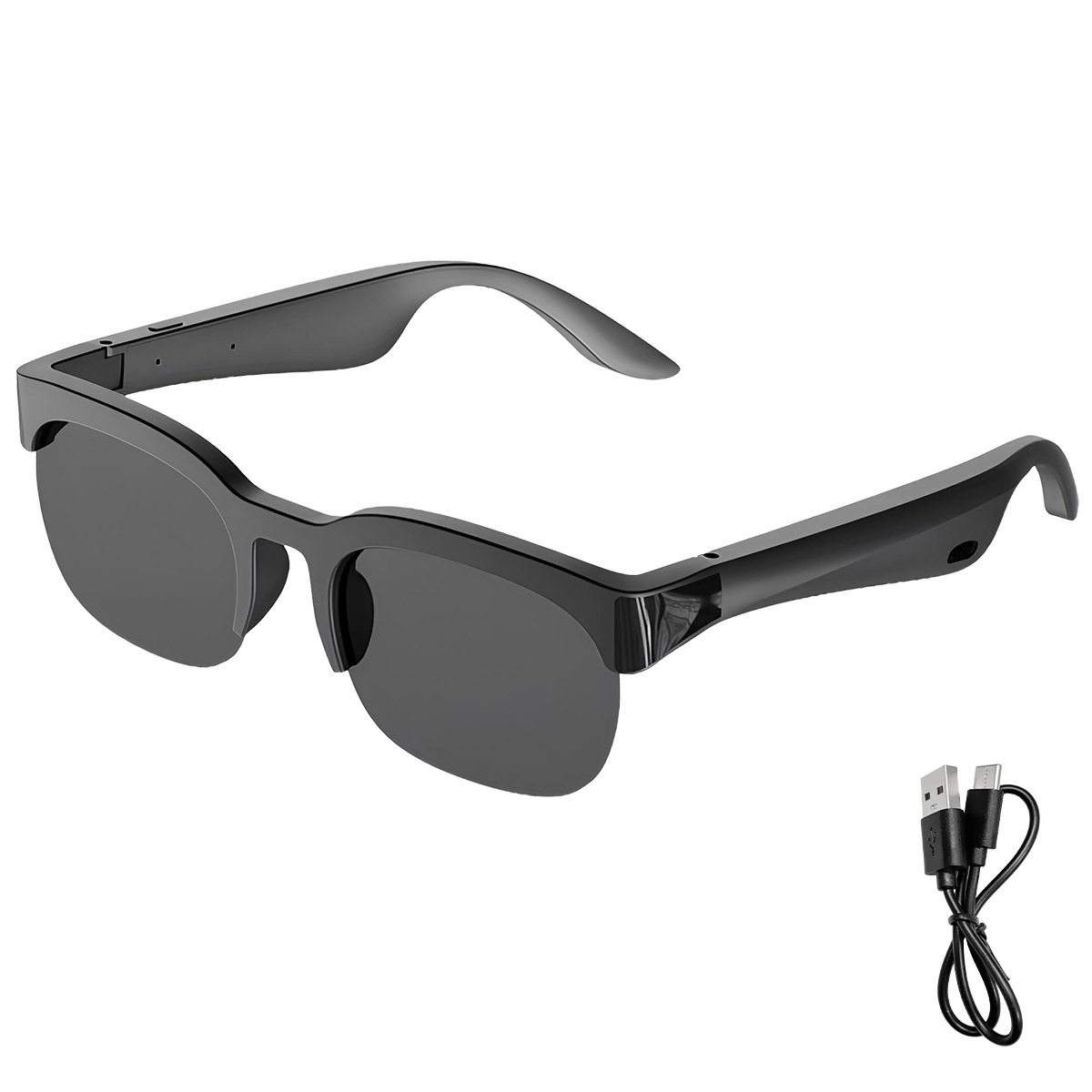 スマートグラス スピーカー内蔵 音楽 通話 対応 Type-C充電 XG88Pro