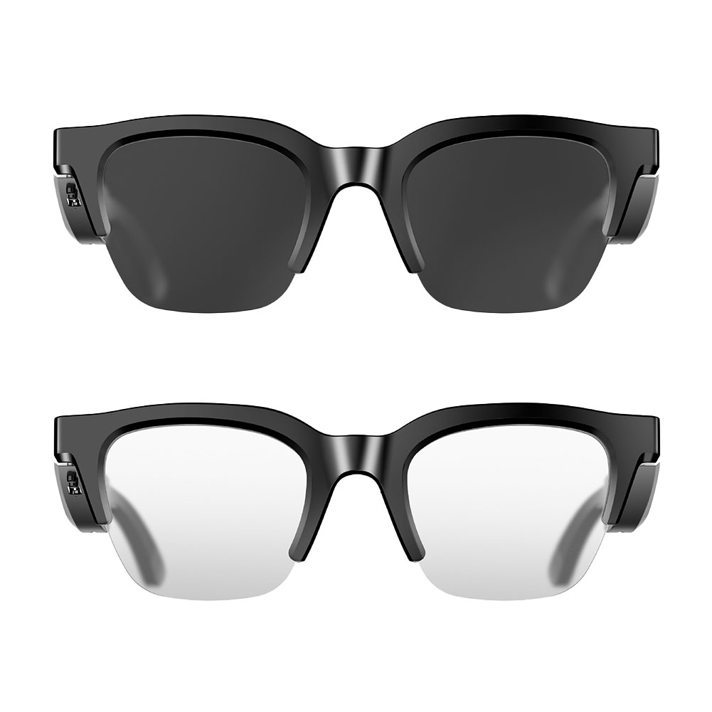 2個セット スマートグラス オーディオグラス メガネ 音楽 通話 対応 骨