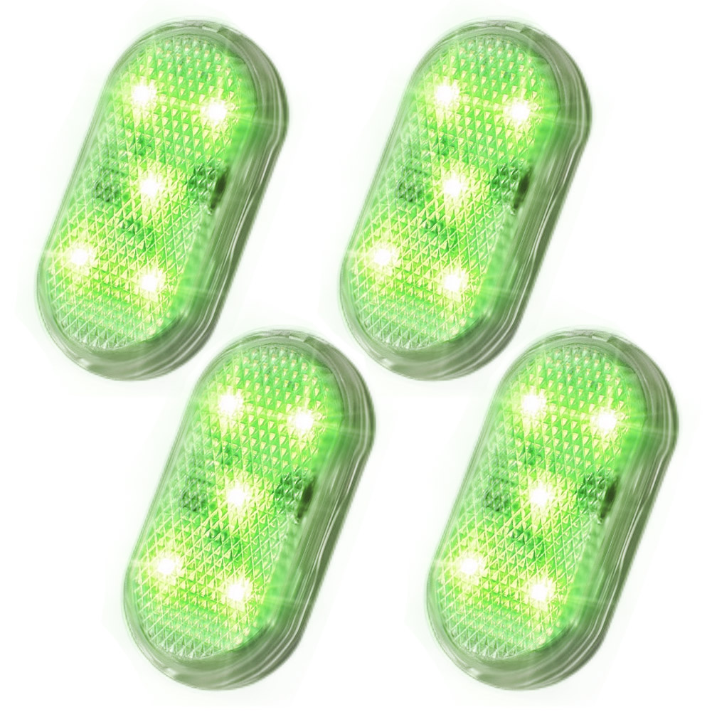 4個セット 小型 ルームランプ LEDライト タッチライト ルームライト 車 