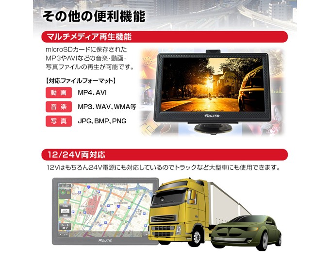 7インチポータブルナビ ベーシックタイプ NV-A001I MAXWIN マックス