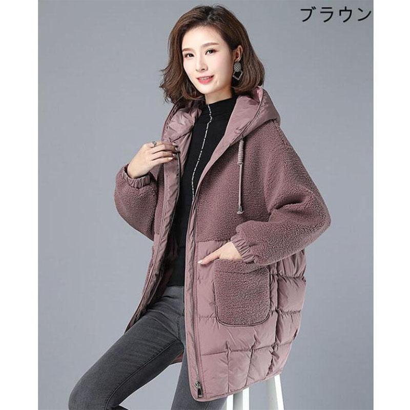 su pu re Re-j キルティング切替ロングコート 3L 新品 セール 