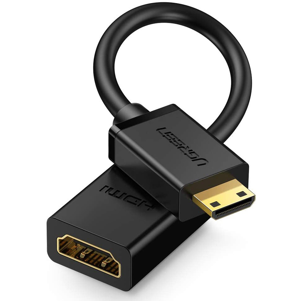 UGREEN mini hdmi to hdmi 変換アダプター hdmi ケーブル ハイスピード