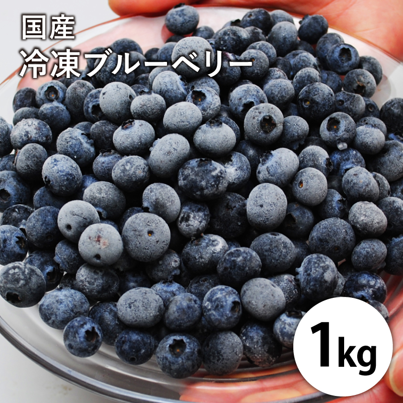 ブルーベリー　約7キロ　冷凍　まとめ売り 国産 冷凍ブルーベリー 約1kg 1袋 ブルーベリー フルーツ 冷凍 冷凍