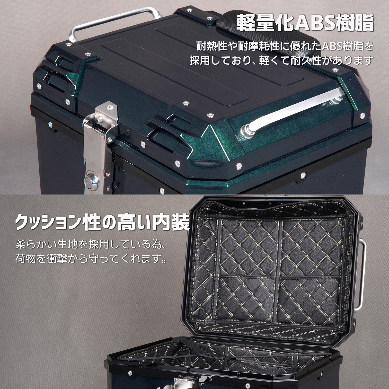 専用です BOX ショップ袋付き PLEASURE プレジャー トップボックス ZZR1400 Ninja ZX-14R