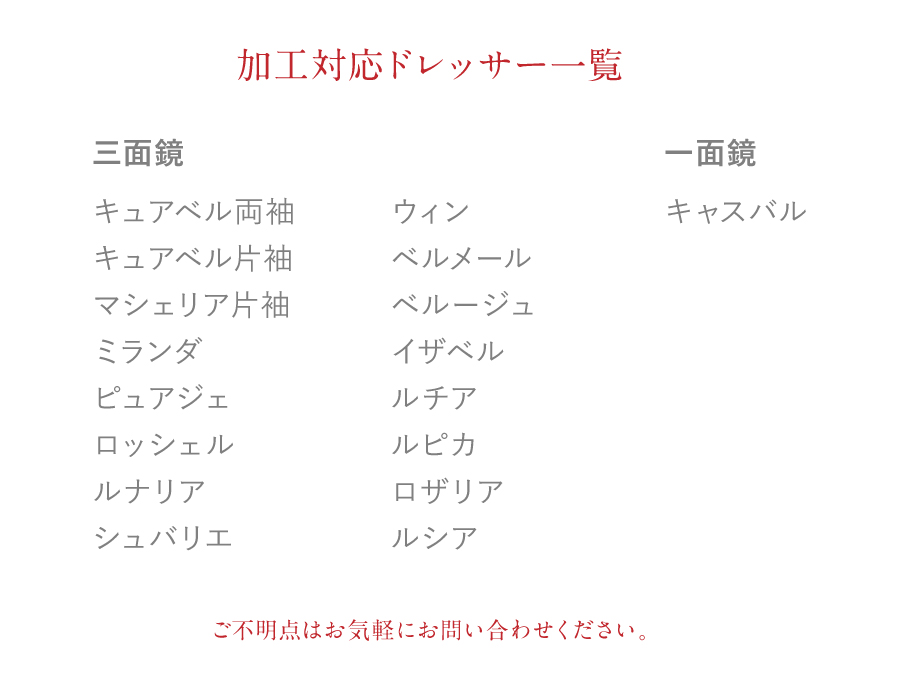 小引き出しオプション