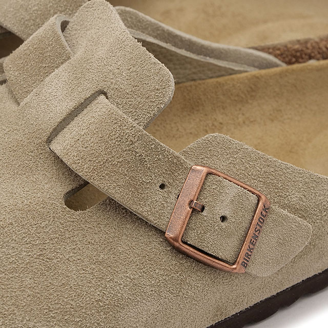 ビルケンシュトック BIRKENSTOCK サンダル ボストン ベロア 60461 60463 SS24 BOSTON メンズ・レディース ドイツ製 TAUPE | SUEDE-LEATHER｜mischief｜04