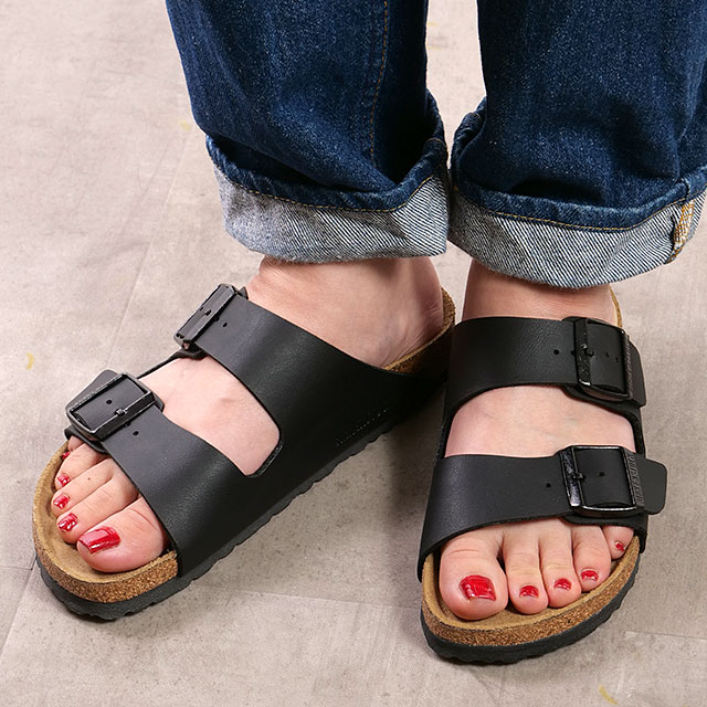 【新品未使用】ビルケンシュトック　アリゾナ　ビルコフロー　ブラック　24cm BIRKENSTOCK ビルケンシュトック アリゾナ ビルコフロー 51791