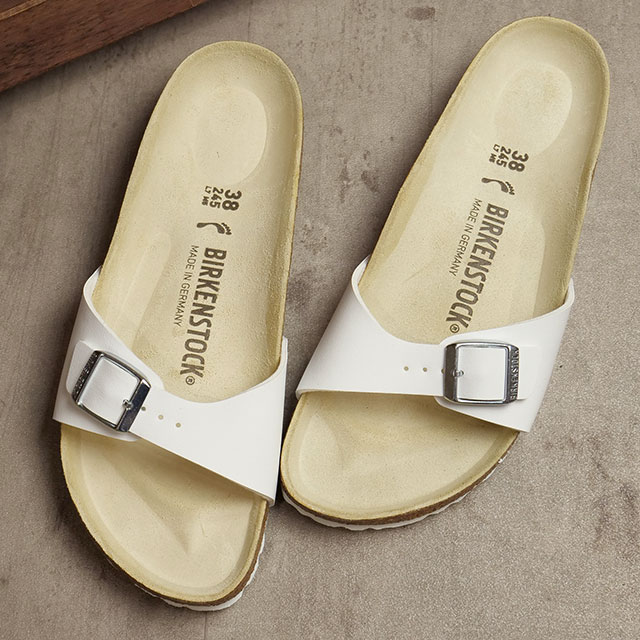 国内正規販売店 ビルケンシュトック BIRKENSTOCK マドリッド ビルコフロー 40733 SS23 Madrid BF White メンズ・レディース ドイツ製 白 ホワイト系｜mischief｜02