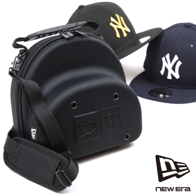 ニューエラ NEW ERA キャップキャリアー2ヶ用 13562047 CAP CARRIER キャップ収納ケース ブラック 正規取扱店 | NEW ERA | 01