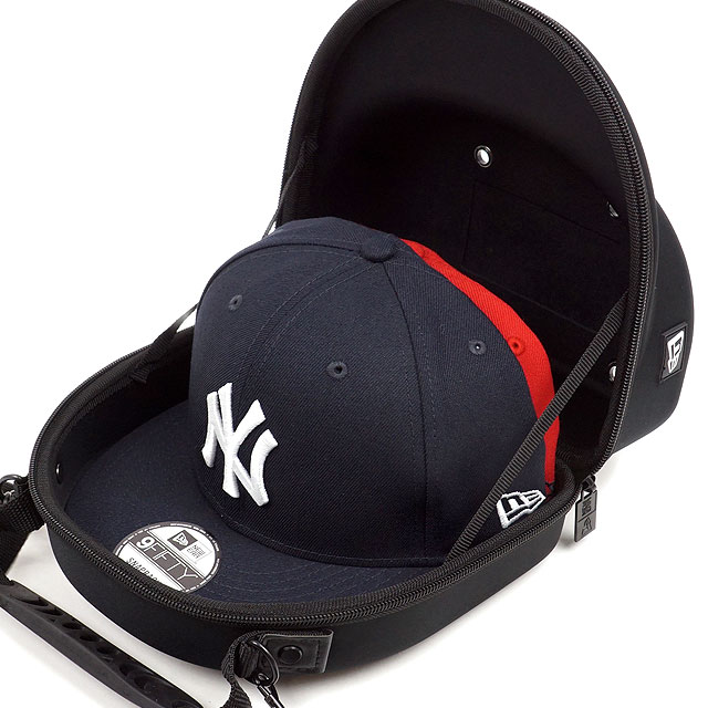 ニューエラ NEW ERA キャップキャリアー2ヶ用 13562047 CAP CARRIER キャップ収納ケース ブラック 正規取扱店 | NEW ERA | 03