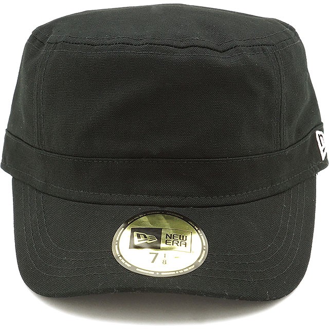 【新品】ワークキャップ ブラック 日本製 NEW ERA（ニューエラ） キャップ CAP WM-01 ミリタリー ワークキャップ