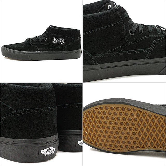VANS（ヴァンズ） バンズ スニーカー ハーフキャブ BLACK/BLACK VN