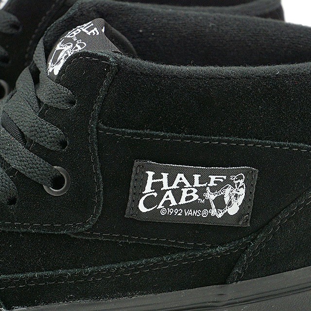 VANS（ヴァンズ） バンズ スニーカー ハーフキャブ BLACK/BLACK VN