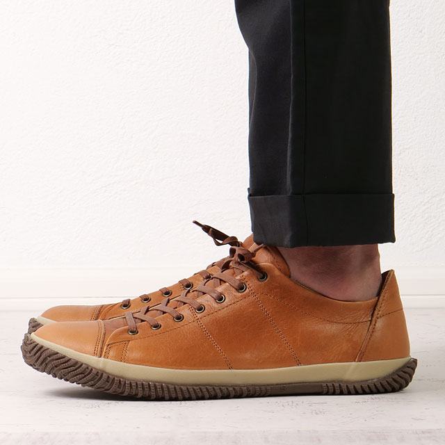 スピングル SPINGLE スニーカー [SP272-16] SP-272 メンズ・レディース 日本製 オイルワックスレザー Brown ブラウン 正規取扱店 SPINGLE（スピングル） 返品送料無料 スニーカー SP272-16 SP-272