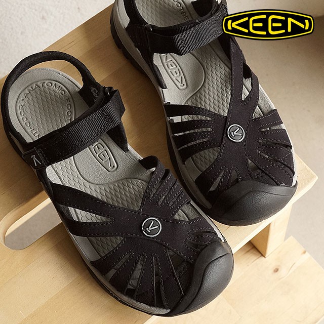 キーン ローズサンダル 靴 KEEN Rose Sandal Black/Neutral WMN