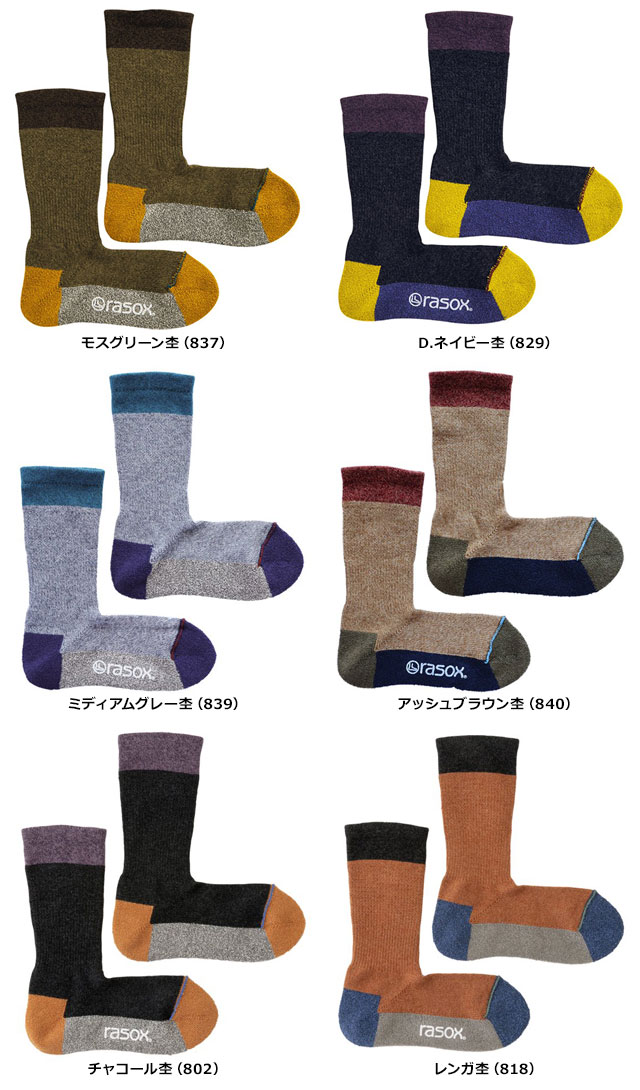 rasox ラソックス メンズ・レディース 靴下 ソックス スポーツ・クルー SP140CR01 正規取扱店 | rasox | 08