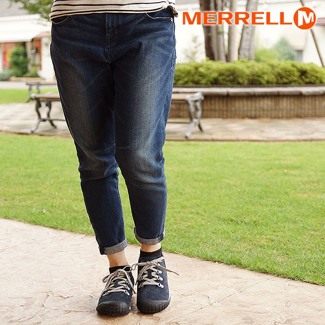MERRELL メレル パスウェイ レース レディース NAVY J575460