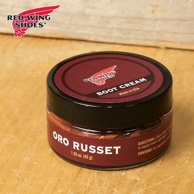 レッドウィング REDWING 純正ケア用品 ブーツクリーム 97098 Boot Cream 45g 靴 保革クリーム Made in USA オロラセット 正規取扱店 | RED WING SHOES | 01
