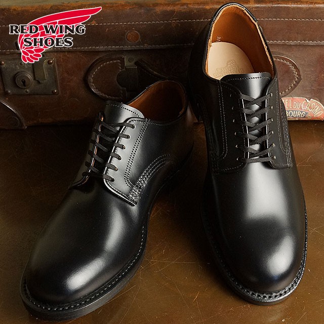 レッドウィング ミルワン ブルーチャー オックスフォード シューズ REDWING Mil-1 Blucher Oxford Black  Esquire 9087