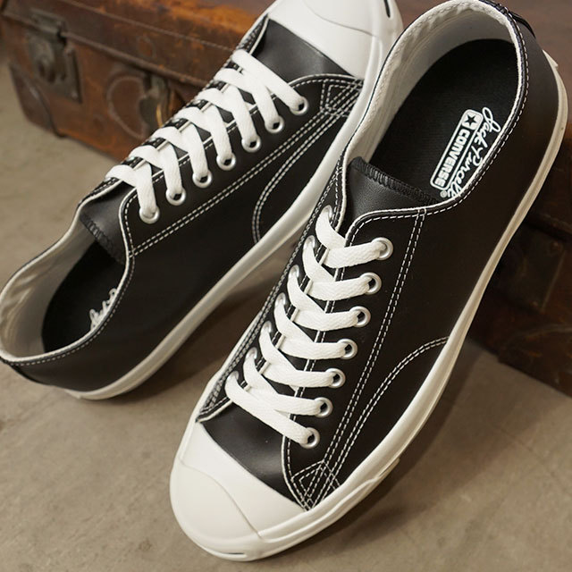 コンバース CONVERSE レザー ジャックパーセル 32241231C265BK ブラック-