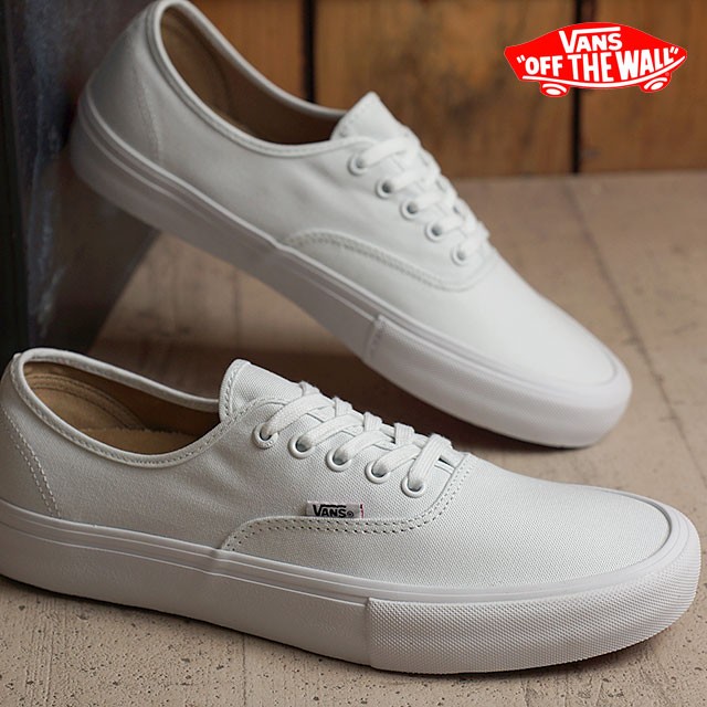 vans authentic pro true white