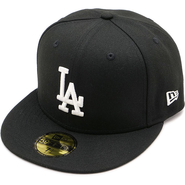 ニューエラ NEW ERA キャップ ロサンゼルス・ドジャース 14525221 59FIFTY メンズ・レディース 帽子 ブラック スノーホワイト 正規取扱店 | NEW ERA