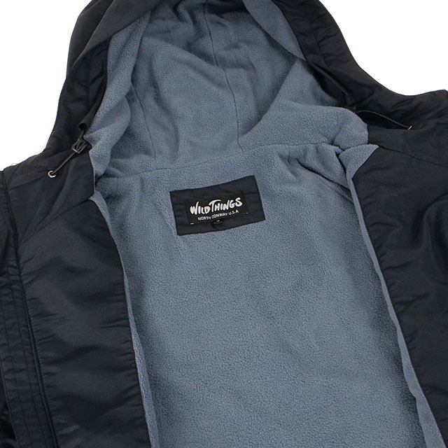 ワイルドシングス WILD THINGS サプレックス デナリ フリースライニング WT24131AD FW24 SUPPLEX DENALI FLEECE LINING メンズ アウター 撥水 BLACK 正規取扱店 | WILD THINGS | 03