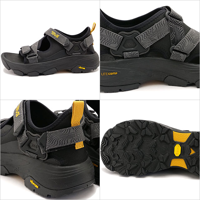 Teva（テバ） グランドビュー マックス サンダル 1164770-BLK SS25 M