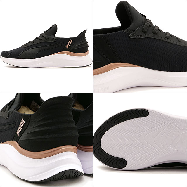 プーマ PUMA スニーカー ソフトライド ハーモニー レース イーズ イン 312671-02 FW25 SOFTRIDE レディース 靴 シューズ PUMA-Black 正規取扱店 | PUMA | 02