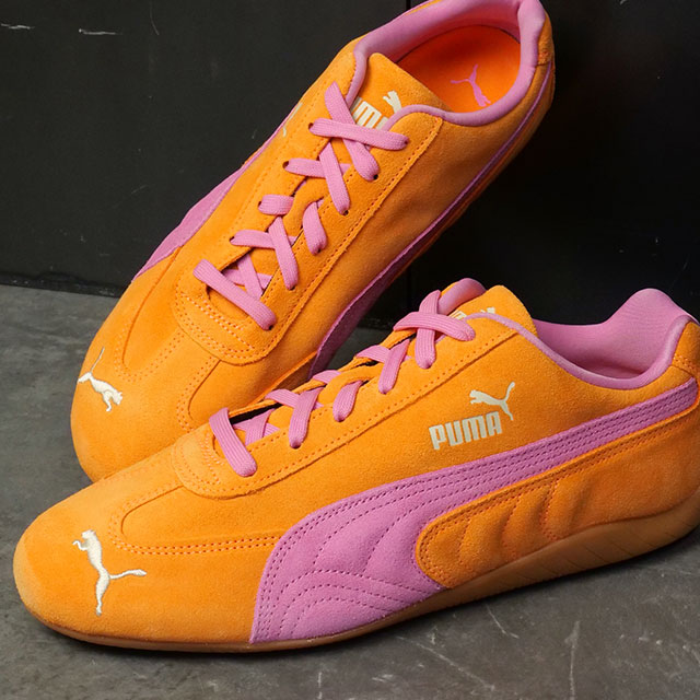 PUMA メンズスニーカー（色：オレンジ系）｜シューズ