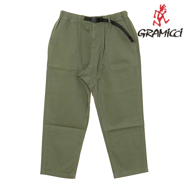 グラミチ Gramicci ルーズテーパードパンツ G103-OGT FW25 LOOSE TAPERED PANT メンズ ボトムス くるぶし丈パンツ オーガニックコットン SAGE 正規取扱店 | Gramicci | 01