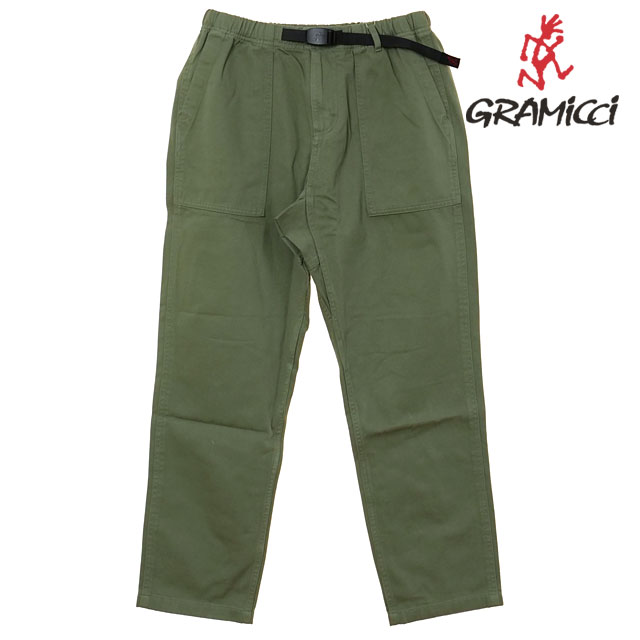グラミチ Gramicci ルーズテーパードリッジパンツ G114-OGT FW25 LOOSE TAPERED RIDGE PANT メンズ ボトムス ツイルコットン ワイドフィット SAGE 正規取扱店 | Gramicci